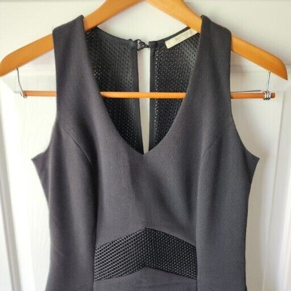 Beatrice B Mesh Panel Sheath Dress Size M - Picture 2 of 4